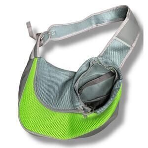 Pet Puppy Dog Carrier Tote Shoulder Bag Mesh Sling Carry Travel Hands Free Small